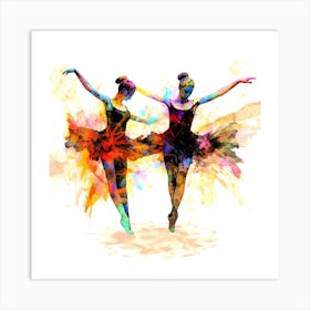 Dances - Ballerinas Art Print