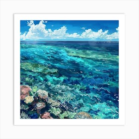 Great Coral Reef Art Print