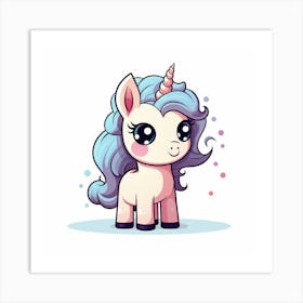 Cute Unicorn 577 Art Print