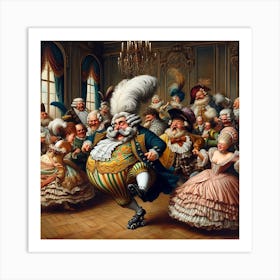 Dance Of The Kings Art Print