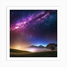 Milky Way 14 Art Print