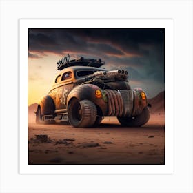 Mad Max 1 Art Print