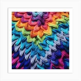 Crocheted Afghan Art Print