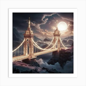 Bridge In The Sky Art Print