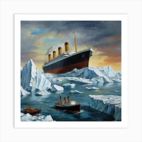 Titanic Art Print