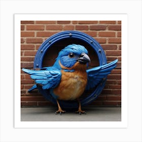 Bluebird Art Print