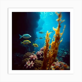 Coral Reef 18 Art Print