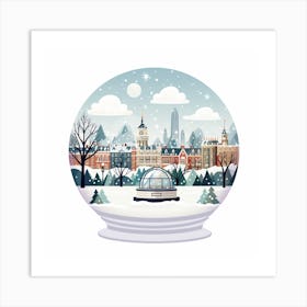 London United Kingdom 1 Snowglobe Art Print