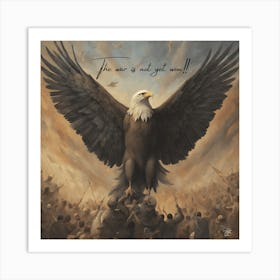 Wall art Eagle win Art Print