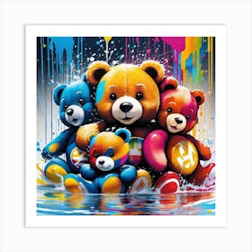 Teddy Bears Art Print