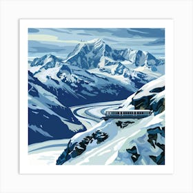 Swiss Alps 3 Art Print