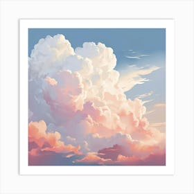 Clouds In The Sky 4 Art Print