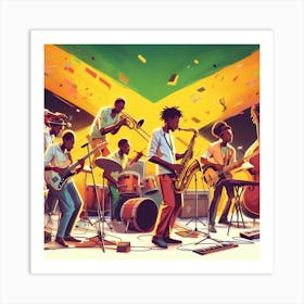 Funking for the Good Art Print