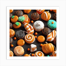 Halloween Candy 7 Art Print