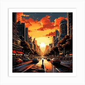 Best Marathon Art Print