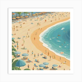 Hawaiian Beach Art Print