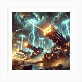 Unified Artillery Alliance Army Art Print