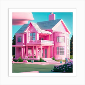 Barbie Dream House (663) Art Print