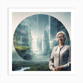 Imagine That You Are A Senior Official Within The Ministry For The Future, And Have Been Tasked With Developing A Comprehensive Plan To Address The Issue Of Climate Change 3 Art Print