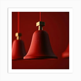 Red Bells Art Print