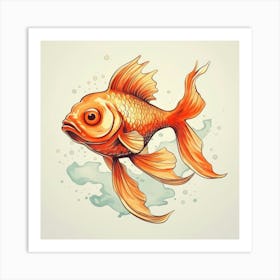 Goldfish 8 Poster