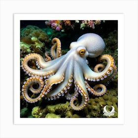 Octopus 17 Art Print