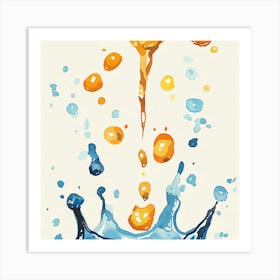 Water Splash 5 Art Print