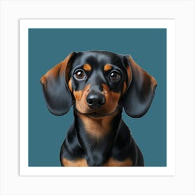 Dachshund 4 Art Print