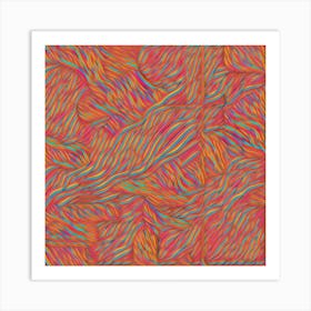 Abstract Painting 17 Art Print