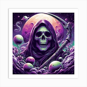 Grim Reaper 19 Art Print