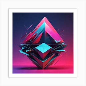 Abstract Geometric Art Art Print