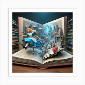 Alice In Wonderland 3 Art Print