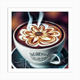 Milled Coffee Art Print