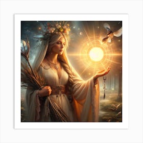 Druid 1 Art Print