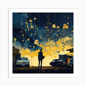 Sky'S The Limit Art Print