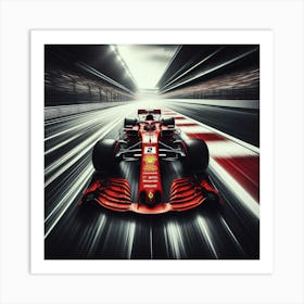 Ferrari F1 Car 2 Art Print