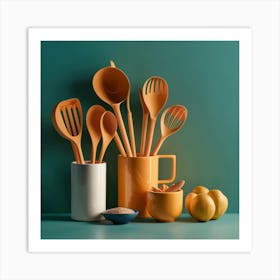 Kitchen Utensils 10 Art Print