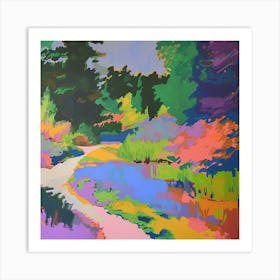 Colourful Gardens Smith College Botanic Garden Usa 4 Art Print