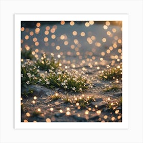 Bokeh Art Print