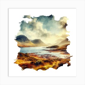 Scotland Landscape Art Print