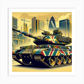 British Tank 1 Art Print