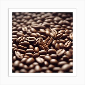 Coffee Beans 349 Art Print