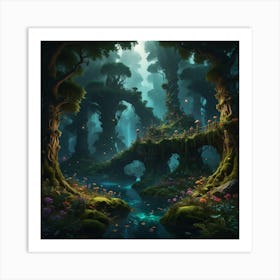 Fairytale Forest 13 Art Print