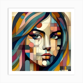 Portrait Of A Woman 44 Art Print