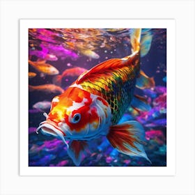 Koi Fish 1 Art Print