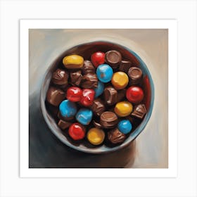 Candy Bowl 1 Art Print