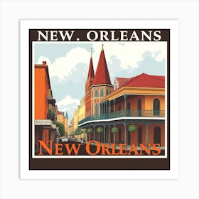 New Orleans Art Print