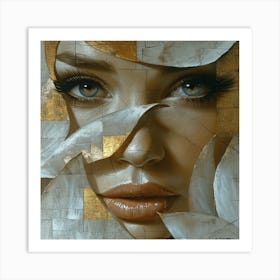 Portrait Of A Woman 1 Art Print