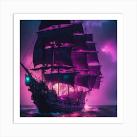 Pirate Ship 1 Art Print