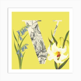 Botanical V Art Print